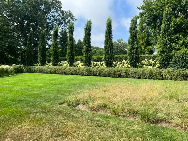 Estate with pristine lawn
