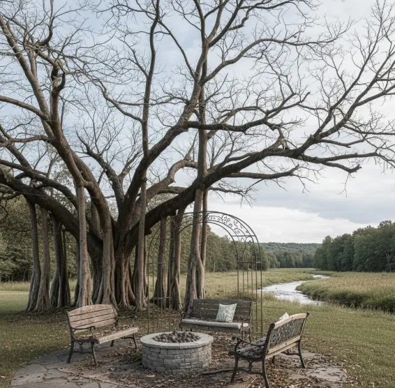Tree Care in The Hamptons — before Crespo Landscaping